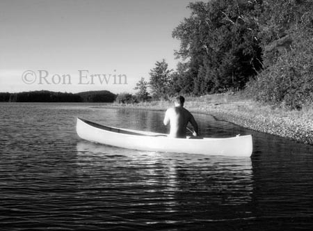 Canoeing alone