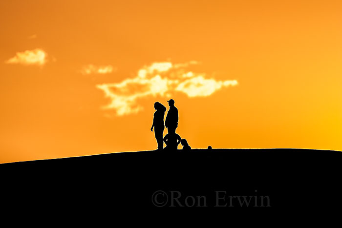 Great Sandhills at Sunset