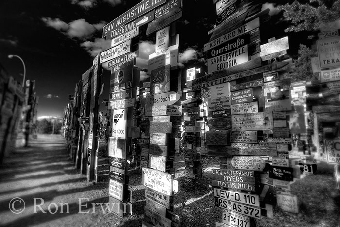 Signpost Forest Yukon