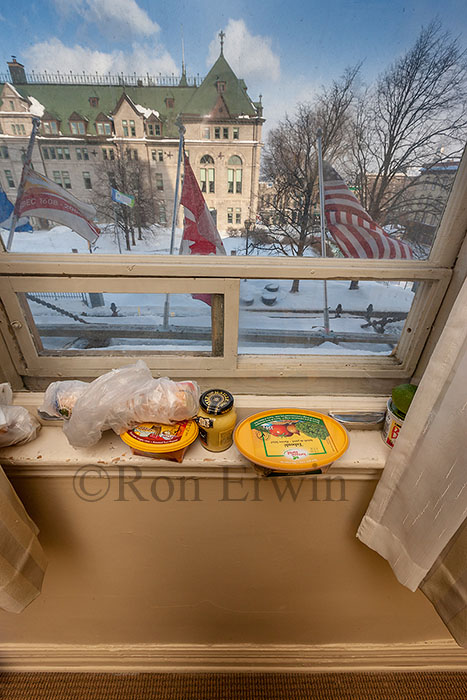 Window in Quebec Hotel