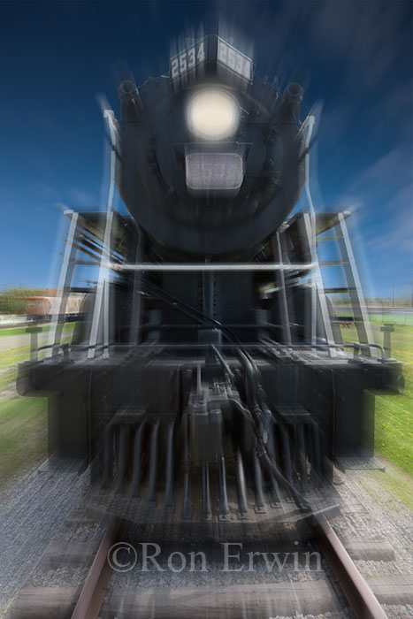 Speeding Locomotive