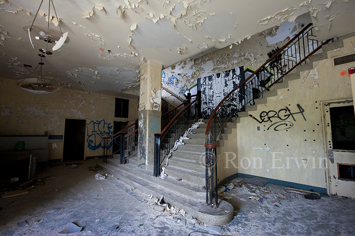 Staircase, Kodak Employees' Building - Click to see larger image