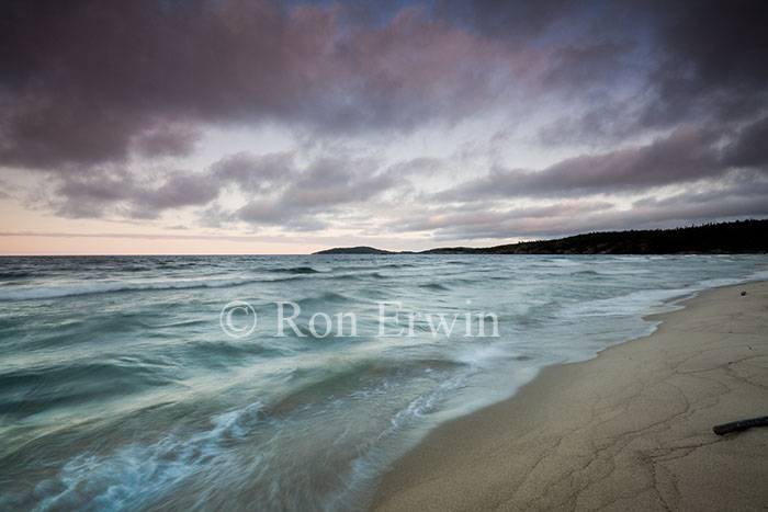 Dawn on Michipicoten Bay - click to view larger image