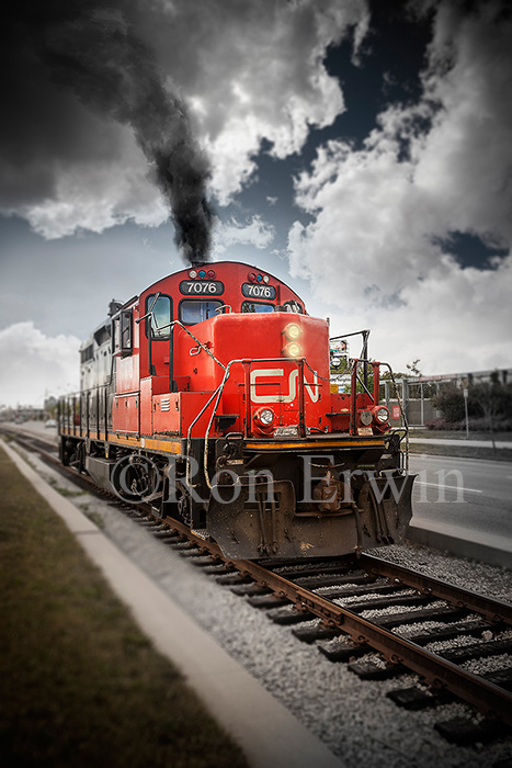 CN Rail Illustration