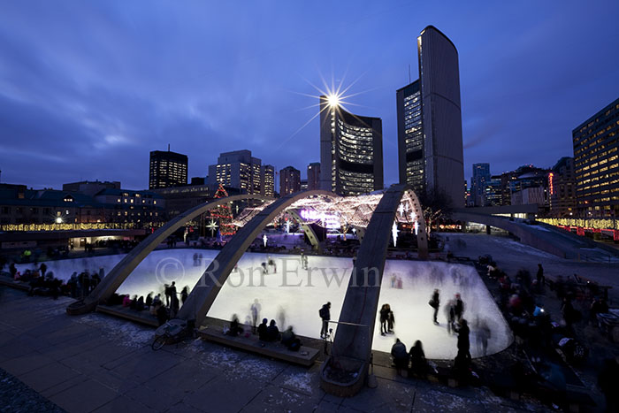 Nathan Phillips Square Ice Rink