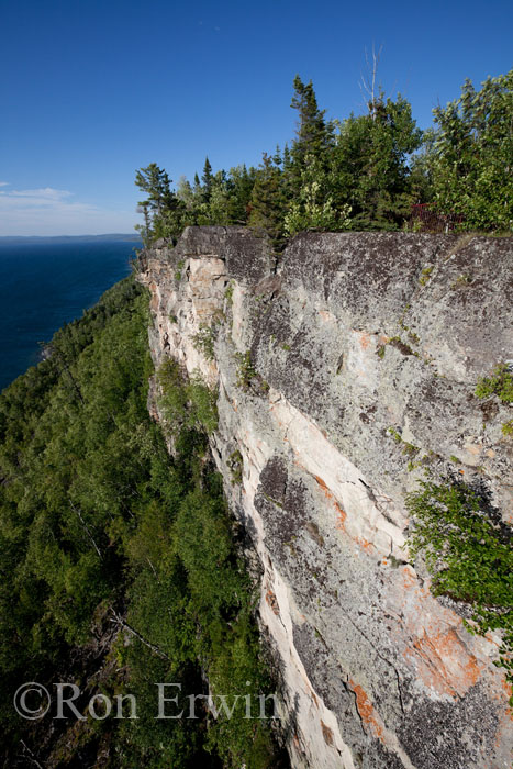 Cliffs in Sleeping Giant