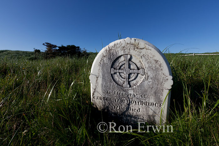 Cemetary, Sandbanks Provincial Park, NL