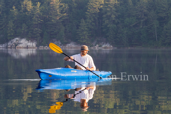 James Kayaking in Killarney