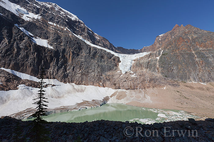 Mount Edith Cavell's Glaciers