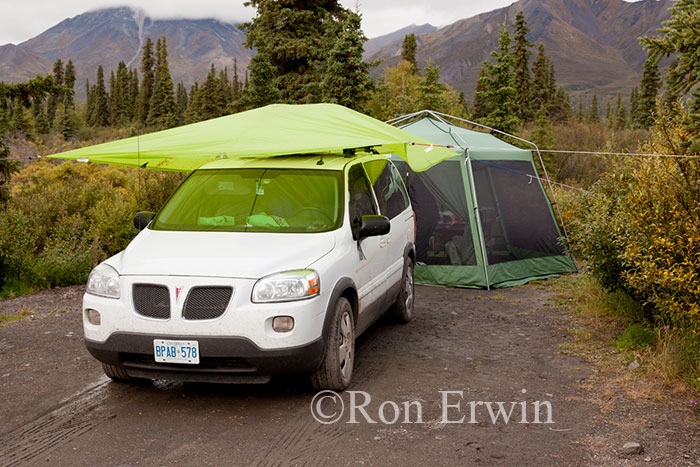 Camping up the Dempster Highway