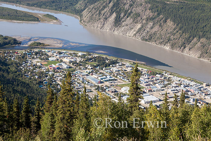 Dawson, Yukon from the Dome