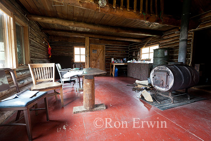 Cabin Interior in Wrangel-St. Elias