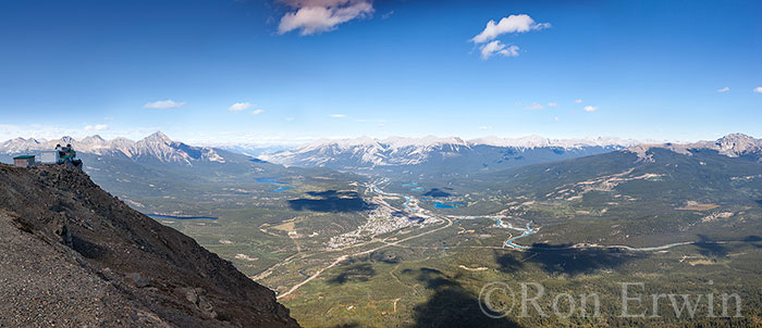 View from Whistlers Jasper, AB
