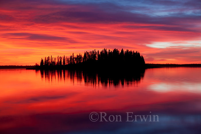 Astotin Lake in Elk Island National Park, AB