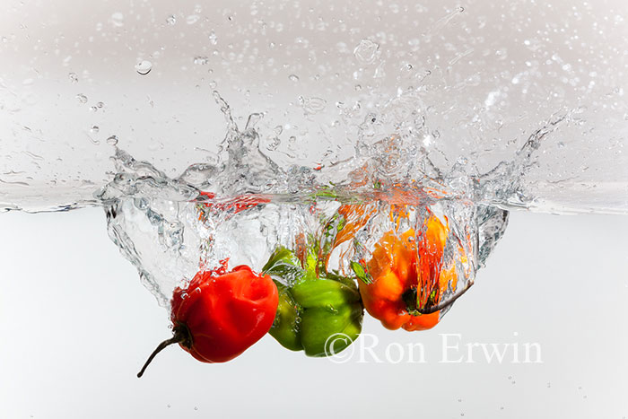 Splashing Peppers