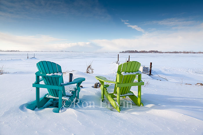 Muskoka Chairs in Winter