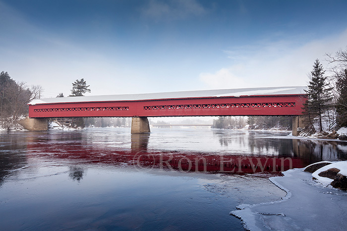 Covered Bridge in Wakefield, Quebec Covered Bridge in Wakefield, Quebec