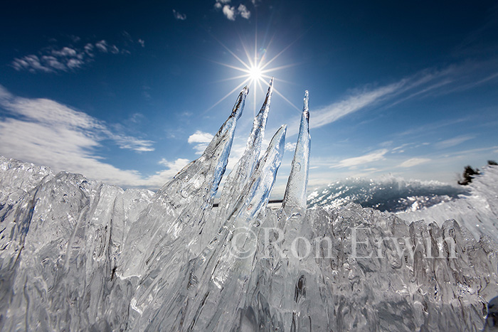 Spring Ice Formations