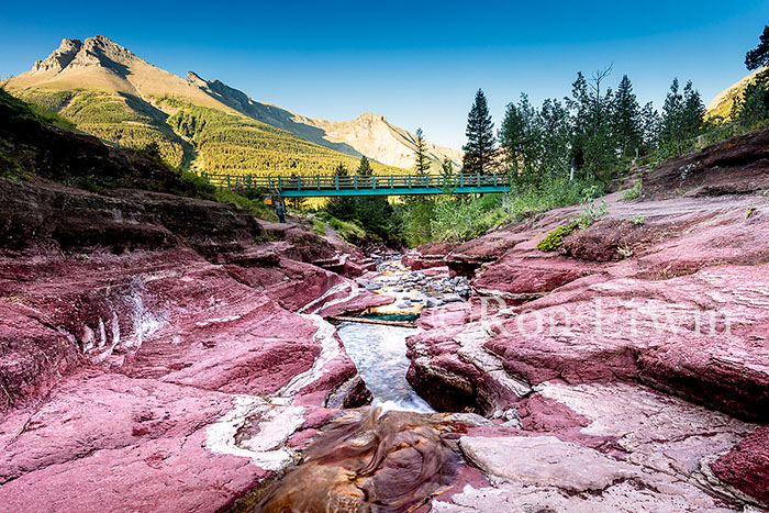 Red Rock Canyon, Waterton National Park Red Rock Canyon, Waterton National Park