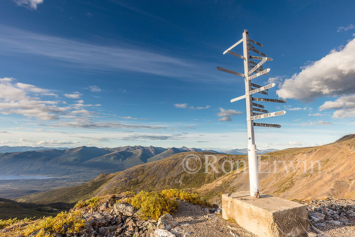 Signpost, Keno Hill, YT Signpost, Keno Hill, YT