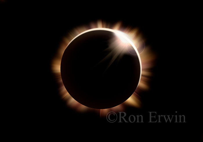 Solar Eclipse (digital illustration)
