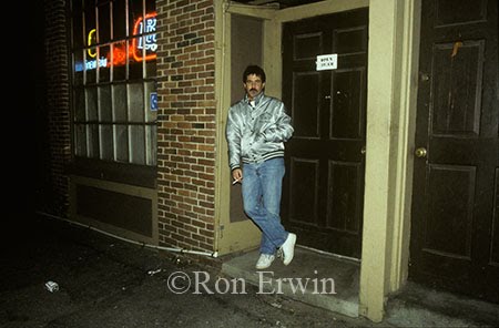 Brian outside the Worthen