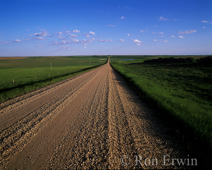 Saskatchewan Gravel Back Road