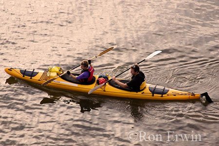 Tandem Kayak off PEI &copy; Ron Erwin