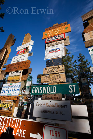 Signpost Forest, Watson Lake, YT &copy; Ron Erwin