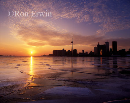 Toronto Winter Sunset