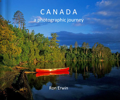 CANADA a photographic journey - click book for details and to buy on Blurb © Ron Erwin Photography