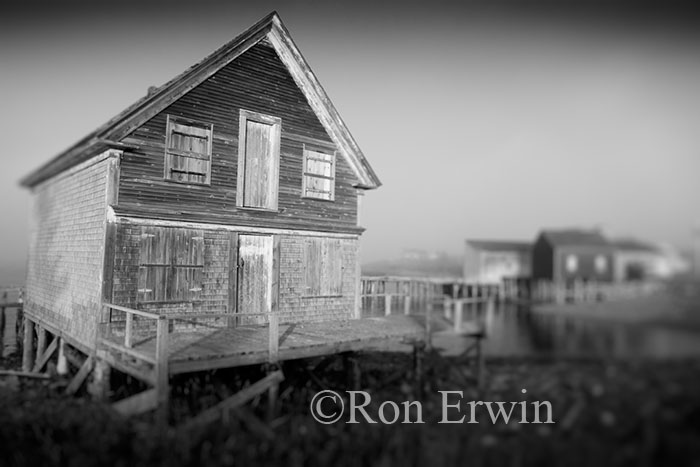 Old buildings and wharves