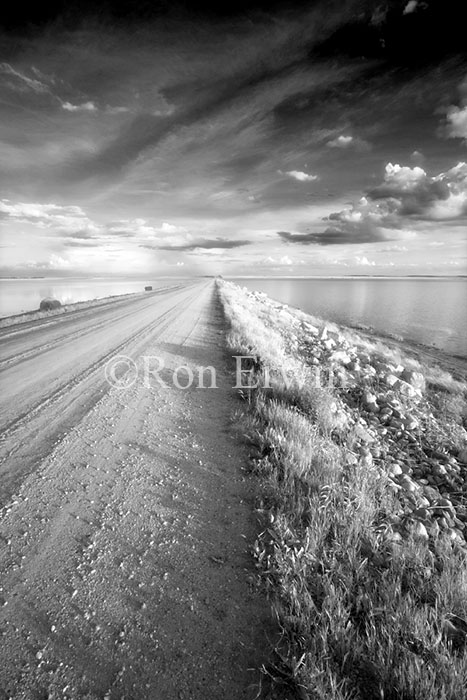 Road Across Reed Lake, SA