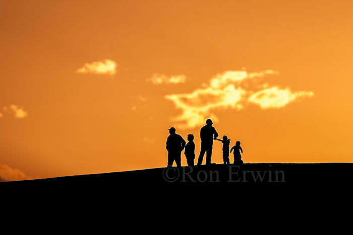 Great Sandhills at Sunset