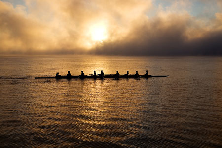 Dawn Rowers