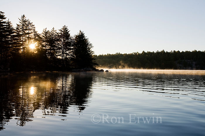 Sunrise on George Lake