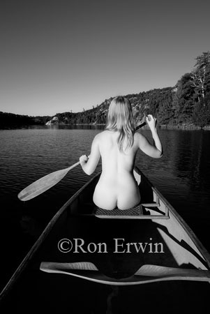 Nude Paddler
