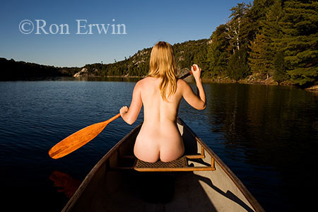 Nude Paddler
