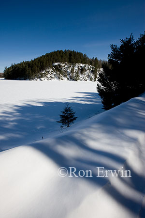 Costello Lake in Winter