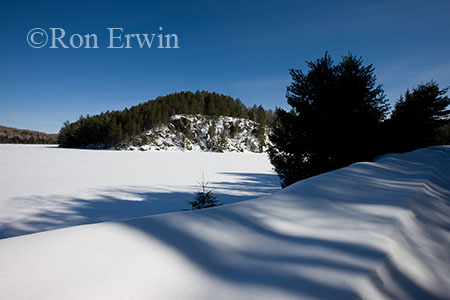 Costello Lake in Winter