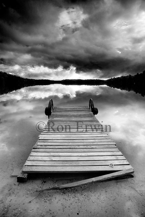 Dock on Desert Lake
