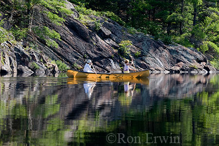 Paddlers on the Murdock River