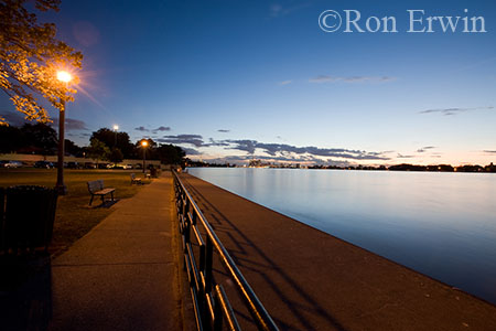 Detroit River in Windsor