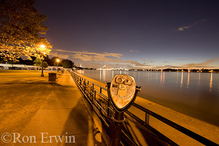 Detroit River in Windsor