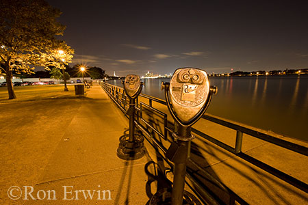 Detroit River in Windsor