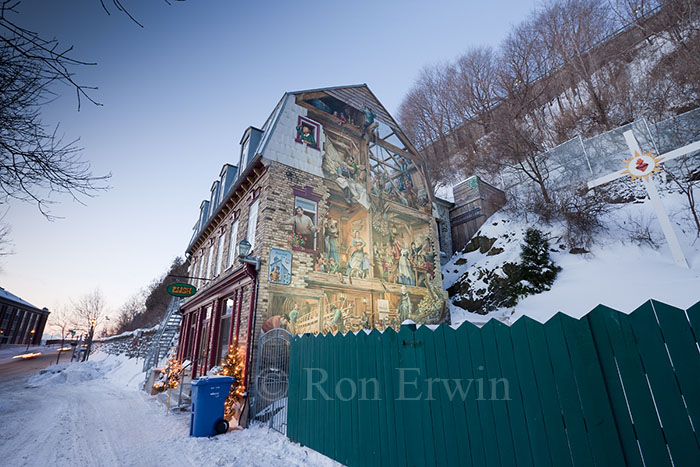 Petit-Champlain Mural, Quebec