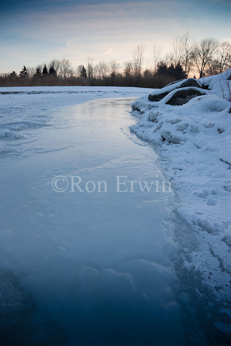 Frozen Lake Ontario