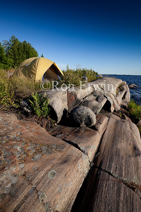 Rocky Georgian Bay Campsite