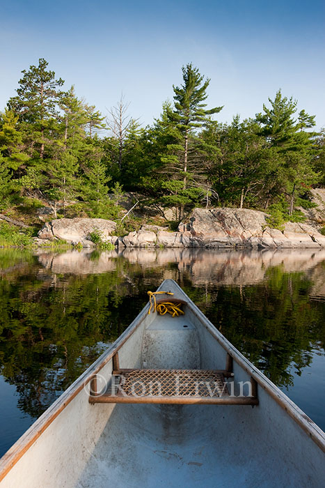 Canoe on the French River
