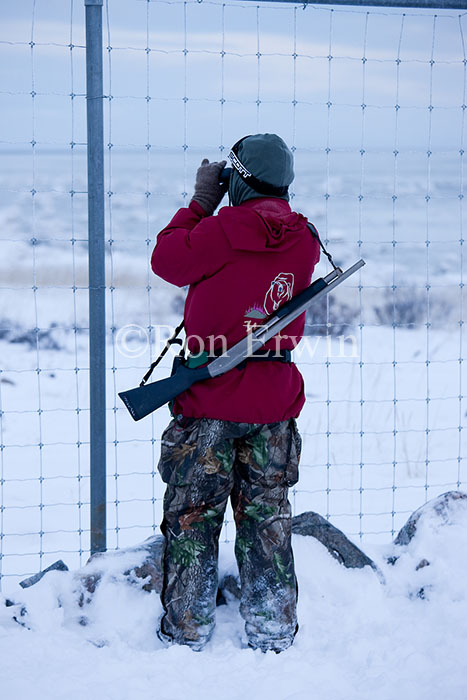 Guide with Shotgun